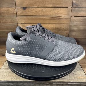Cuator Travis Matthew Mens Size 10 Moneymaker Golf Gray Lace Up NO INSOLES